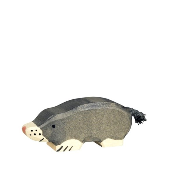 NWT Holztiger Wooden Toys Mole - Picture 1 of 1